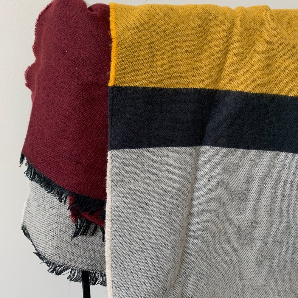 Large Striped Zara Scarf